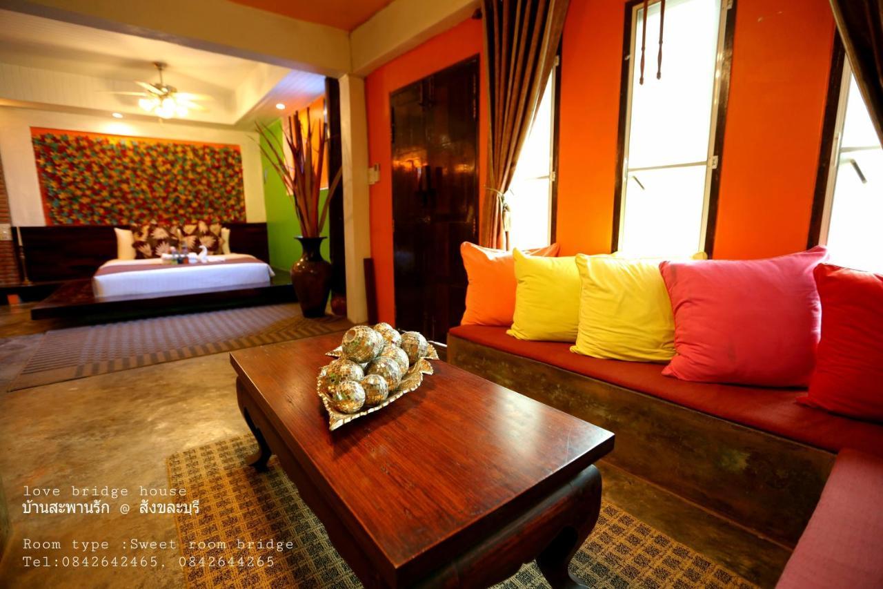 Love Bridge House บ้านสะพานรัก Sangkhla Buri Eksteriør bilde