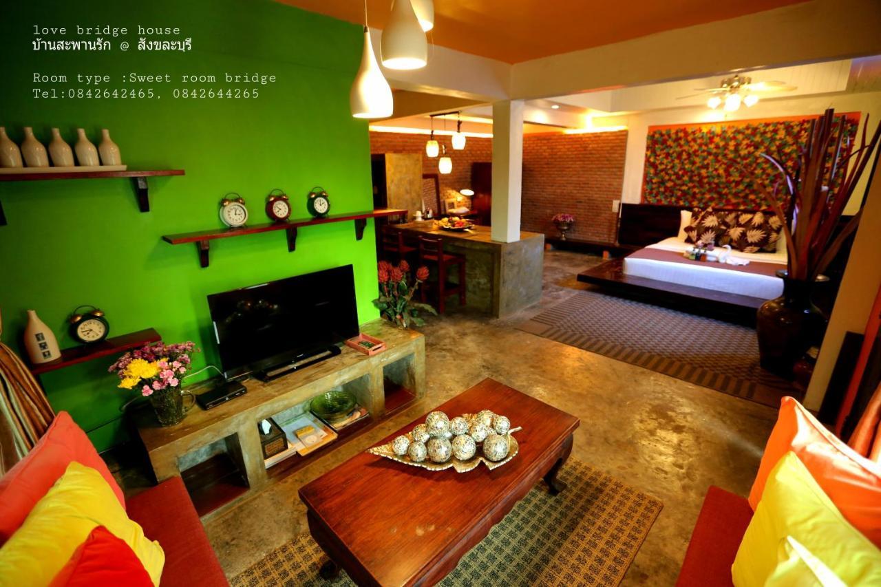 Love Bridge House บ้านสะพานรัก Sangkhla Buri Eksteriør bilde