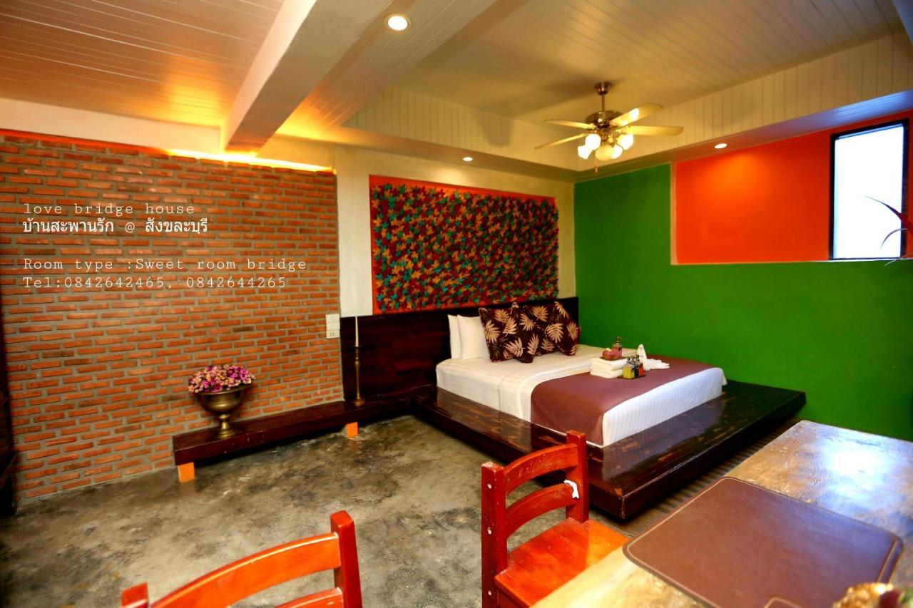 Love Bridge House บ้านสะพานรัก Sangkhla Buri Eksteriør bilde