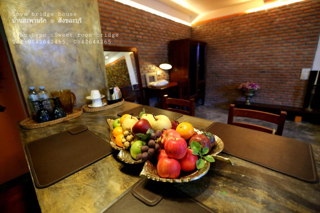 Love Bridge House บ้านสะพานรัก Sangkhla Buri Eksteriør bilde