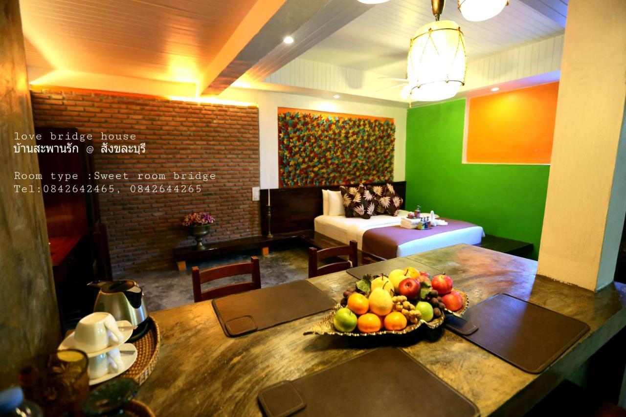 Love Bridge House บ้านสะพานรัก Sangkhla Buri Eksteriør bilde